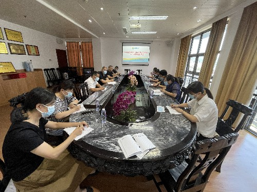 永安日升公司，余立通，海峽科化黨委委員、總經(jīng)理顏建議帶隊到日升公司開�?021年度�?+X”監(jiān)督檢�?~1.jpg